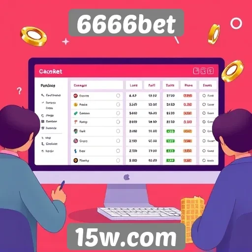 Interface e experiência do usuário no 6666bet